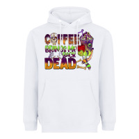 White coffee brings me back dead Heavyweight Hoodie - BarkalooDesign