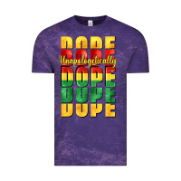 Cloud Purple unapologetically dope cowgirl Vintage Tee - CowGirlArtShop