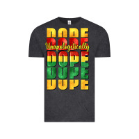 Vintage Black unapologetically dope cowgirl Vintage Tee - CowGirlArtShop