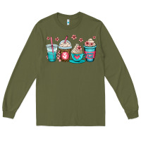Army Green mom fuel coffee cups Long Sleeve Tee - OliviaCreatesArt