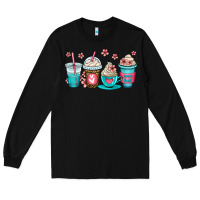 Black mom fuel coffee cups Long Sleeve Tee - OliviaCreatesArt