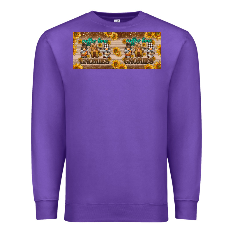Coffee Time Gnomies 15 Oz Mug Premium Sweatshirt by BarkalooDesign | Teevron