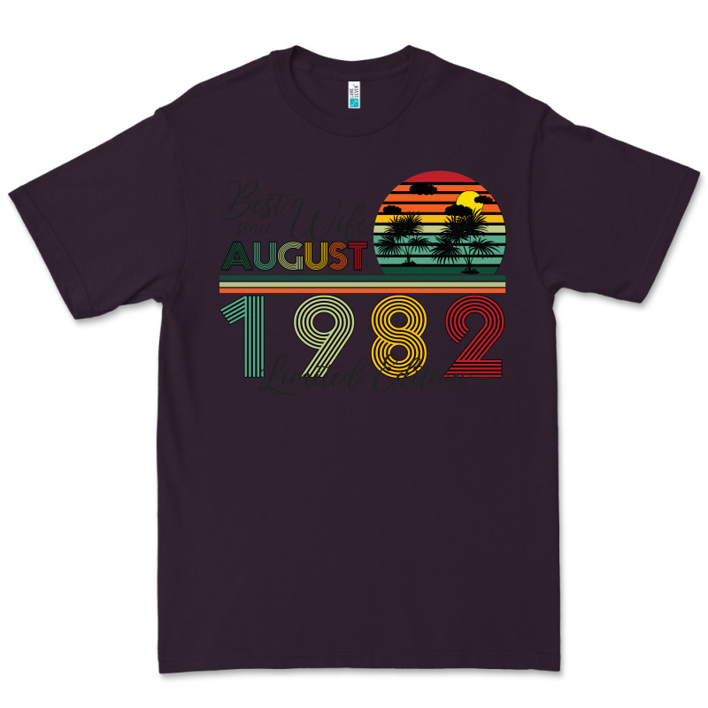 Best Wife Since August 1982 Limited Edition Premium Tee by Bettercallsaul | Teevron