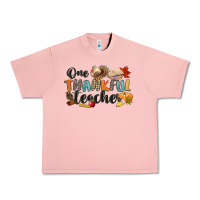 Salmon one thankful teacher Urban Heavy Tee - CowGirlArtShop