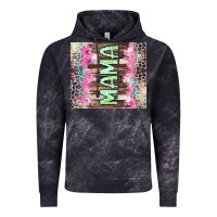 Cloud Black Mama leopard Vintage Hoodie - CowGirlArtShop