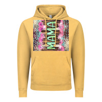 Vintage Mustard Mama leopard Vintage Hoodie - CowGirlArtShop