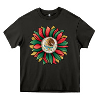 Asphalt mexican sunflower Heavy Core Tee - Jasminsmagicworld