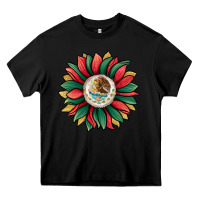 Black mexican sunflower Heavy Core Tee - Jasminsmagicworld