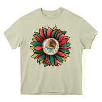 Mossy mexican sunflower Heavy Core Tee - Jasminsmagicworld