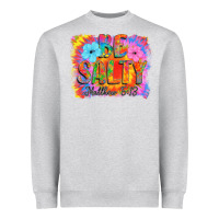 Heather Grey Be Salty Heavyweight Sweatshirt - CowhideDigitalArt