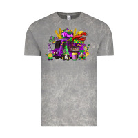 Cloud Rock mardi gras gnome truck Vintage Tee - CowGirlArtShop