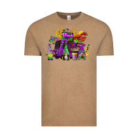 Mardi Gras Gnome Truck Vintage Tee | Teevron