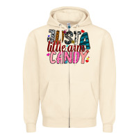 Sandshell Just A Little Arm Candy Zipper Hoodie - SublimationCraftShop