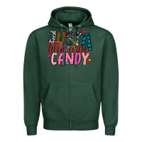 Sports Green Just A Little Arm Candy Zipper Hoodie - SublimationCraftShop