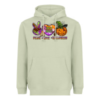 Matcha peace love halloween Heavyweight Hoodie - BarkalooDesign