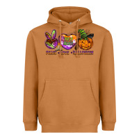 Meerkat peace love halloween Heavyweight Hoodie - BarkalooDesign