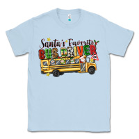 Dusty Blue santas favorite bus driver Classic Tee - texasbilliewilder