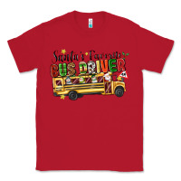 Red santas favorite bus driver Classic Tee - texasbilliewilder