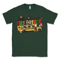 Sports Green santas favorite bus driver Classic Tee - texasbilliewilder