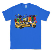 True Royal santas favorite bus driver Classic Tee - texasbilliewilder