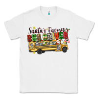 White santas favorite bus driver Classic Tee - texasbilliewilder