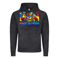 Vintage Black Mom Autism life Vintage Hoodie - CowGirlArtShop