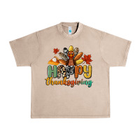 French Oak happy thanksgiving Urban Heavy Tee - CowGirlArtShop