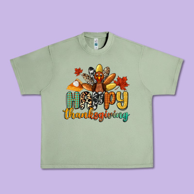 Happy Thanksgiving Urban Heavy Tee Designed By Cowgirlartshop