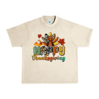Sandshell happy thanksgiving Urban Heavy Tee - CowGirlArtShop