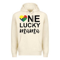 Sandshell one lucky mama Premium Hoodie - CowhideDigitalArt
