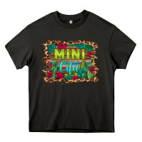 Asphalt mini cita serape background Heavy Core Tee - BarkalooDesign