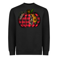 Black Buffalo Pumpkin Heavyweight Sweatshirt - CowhideDigitalArt