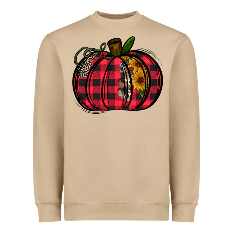 Buffalo Pumpkin Heavyweight Sweatshirt by CowhideDigitalArt | Teevron
