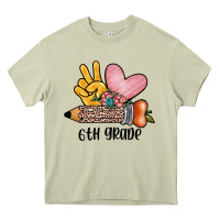 Mossy peace love 6th grade Heavy Core Tee - JahusDesignShop