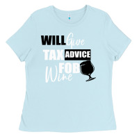 Baby Blue Tax Day Will Give Advice For Beer Gift Ladies Tee - Bettercallsaul