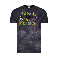 Cloud Black bead up bitches itsmy birthday cg (1) Vintage Tee - CowGirlArtShop