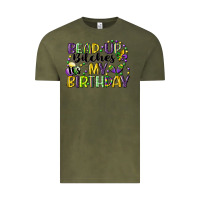 Vintage Olive bead up bitches itsmy birthday cg (1) Vintage Tee - CowGirlArtShop