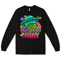 Black boys go to jupiter olıvıa Long Sleeve Tee - OliviaCreatesArt