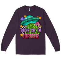 Plum boys go to jupiter olıvıa Long Sleeve Tee - OliviaCreatesArt