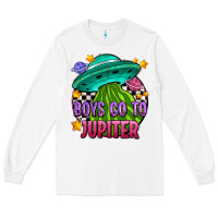 White boys go to jupiter olıvıa Long Sleeve Tee - OliviaCreatesArt