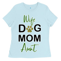 Baby Blue Wife Dog Mom Aunt Ladies Tee - Bettercallsaul