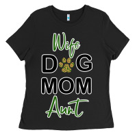 Black Wife Dog Mom Aunt Ladies Tee - Bettercallsaul