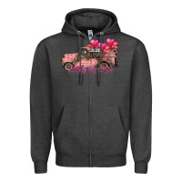Charcoal Heather load of love Zipper Hoodie - SublimationCraftShop