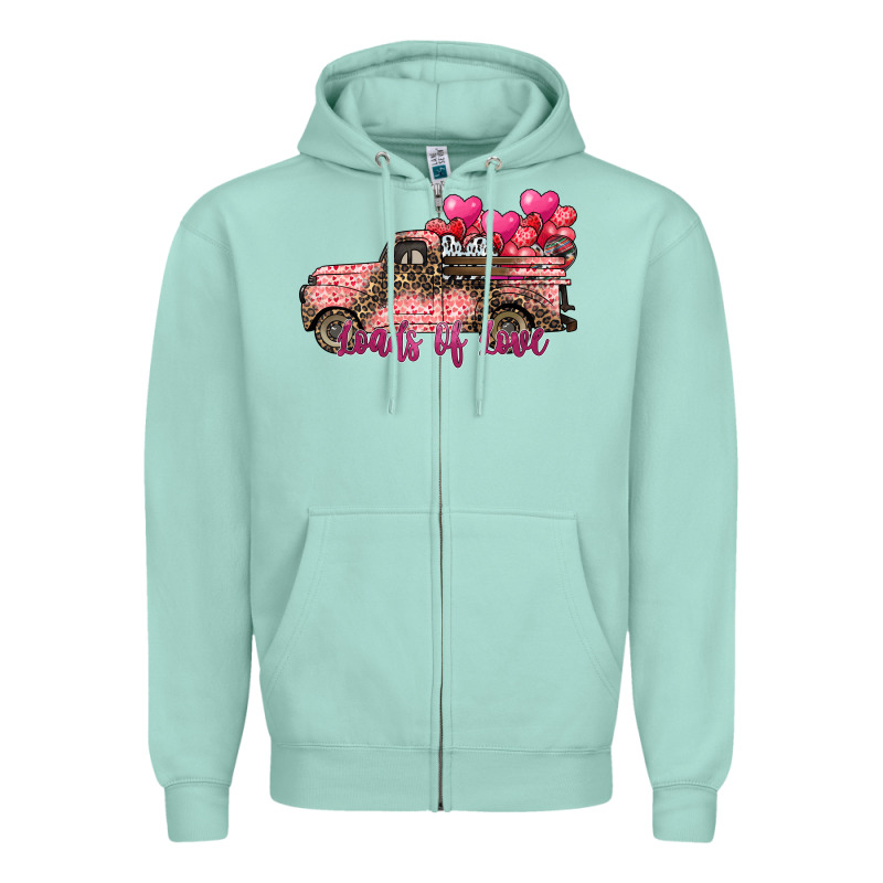 Load Of Love Zipper Hoodie by SublimationCraftShop | Teevron