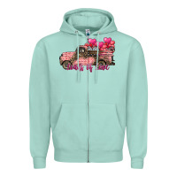 Seafoam load of love Zipper Hoodie - SublimationCraftShop