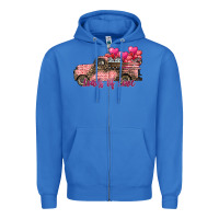 True Royal load of love Zipper Hoodie - SublimationCraftShop