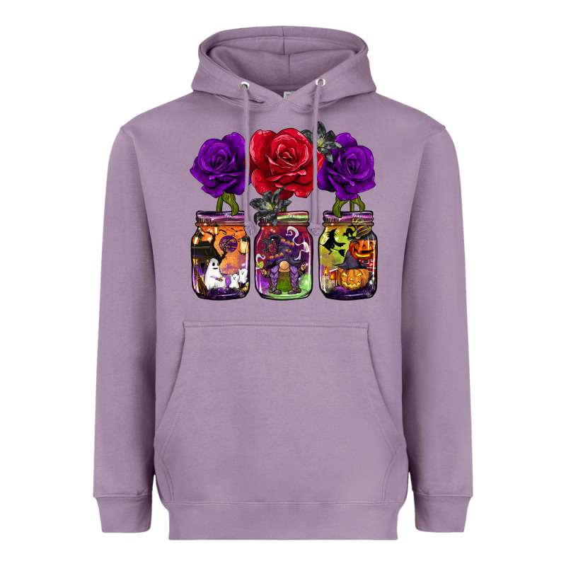 Halloween Jars Rose Heavyweight Hoodie by BarkalooDesign | Teevron