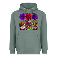 Sage halloween jars rose Heavyweight Hoodie - BarkalooDesign