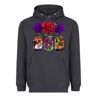 Smoke halloween jars rose Heavyweight Hoodie - BarkalooDesign
