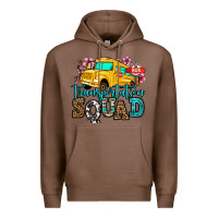 Chestnut transportation squad school bus Premium Hoodie - Jasminsmagicworld